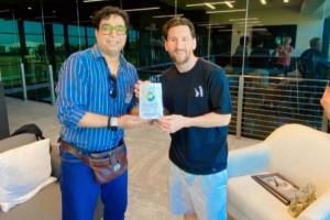 运作梅西印度行！企业家：最终计划是让C罗来印度 我是他俩的粉丝