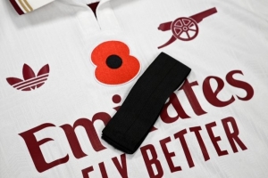 官方：阿森纳本场比赛双方将佩戴黑纱，向两名离世球员致哀