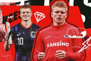 阿斯：皇马在关注阿尔克马尔19岁中场基斯-斯米特