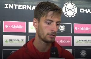 加比亚：教练让我们保持清醒和冷静，胜利会带来动力但也只是3分