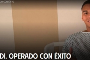 毕巴官方：24岁前锋桑纳迪成功接受右膝半月板手术