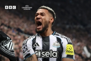 还是欧冠好打！纽卡本赛季4场欧冠进10球，与10场英超进球相同